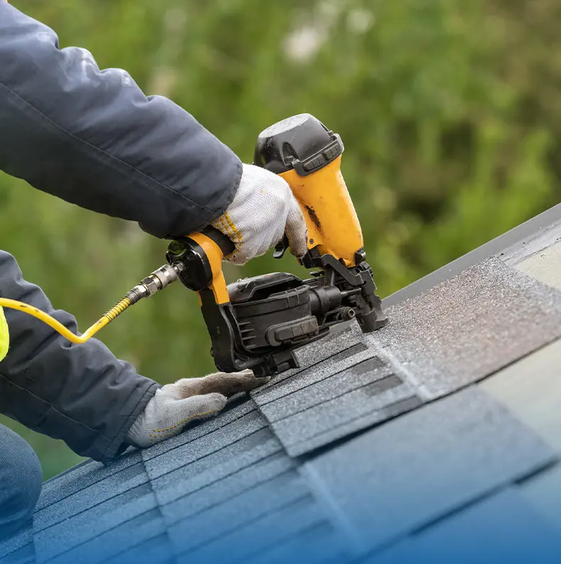 Roofing work detail