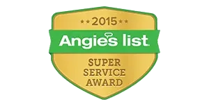 Angie’s List Super Service Award 2015 Badge